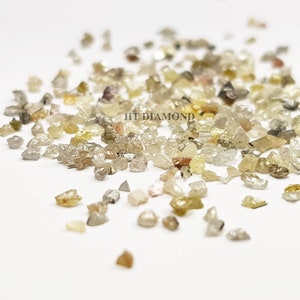 1.00 Ct Lot ! Natural Diamond, Natural Fancy Multi Color Uncut Rough Diamond, Polished Rough Loose Diamond, Conflict Free Diamonds