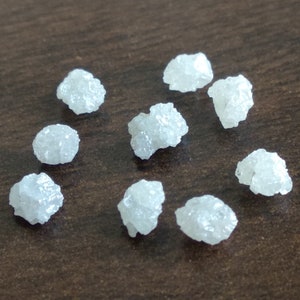 Natural Diamond, Wholesale Snow White Rough Diamond For Jewelry, Conflict Free Loose Raw Diamond, 2.65 Carat Lot