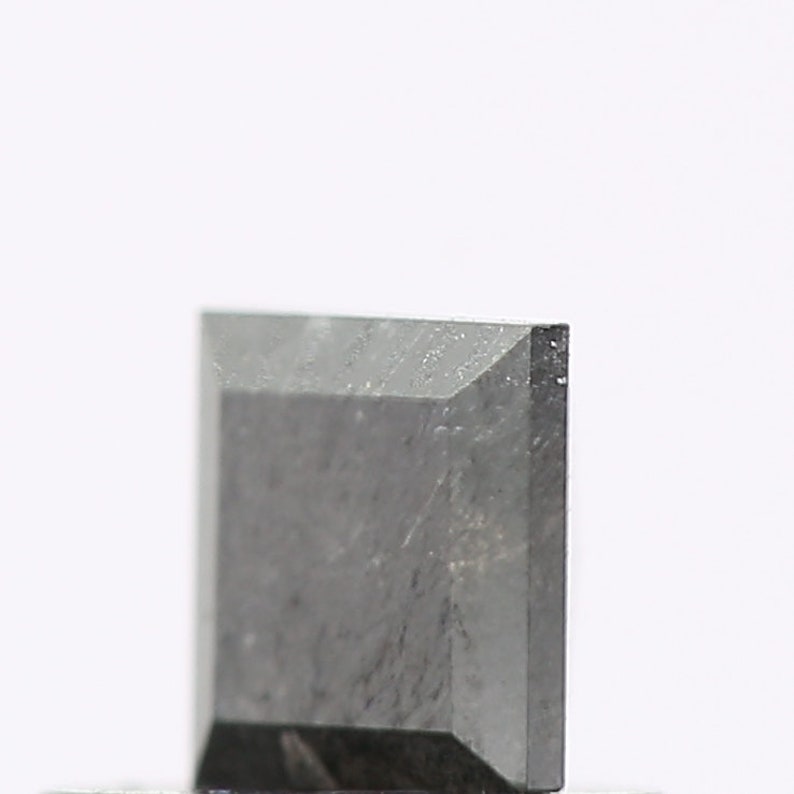 Natural Diamond 0.42 Ct Natural Loose Diamond Fancy Black Diamond Square Shape Black Diamond Engagement Ring Wholesale Diamond
