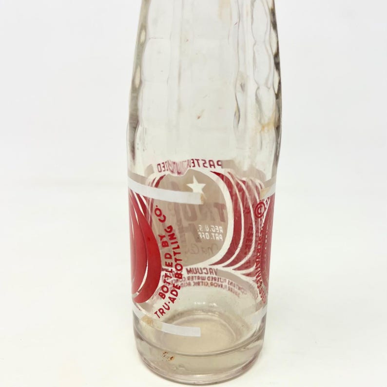 Vintage Tru - Ade ACL Soda Bottle 7oz. 1941 Kansas City, MO. Empty Glass Bottle image 5