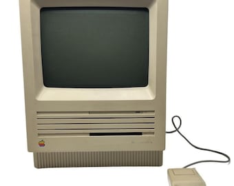 1989 Apple Macintosh Computer with Mouse