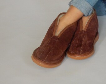 CC 26s Platform Slippers Black Sheepskin 627069