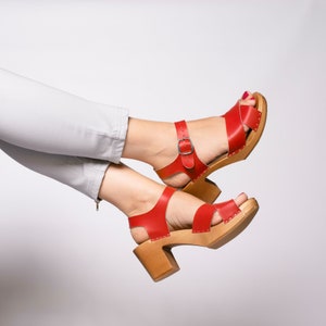 Sandal clogs,Leather shoes,Leather clogs,Leather sandals,Summer women shoes,Women clogs,Women sandals,Swedish clogs,Sandals,Handmade shoes