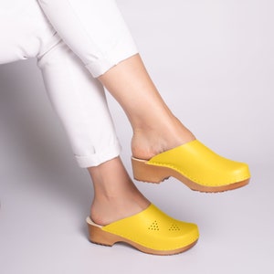 Swedish clogs,Women clogs,Leather women clogs,Leather shoes,Women leather shoes,Christmas gift,Clogs 6,Summer women shoes,Summer shoes,