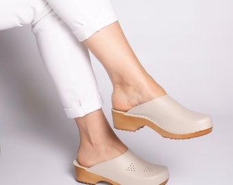 Riso - Swedish clogs,Women clogs,Leather clogs,Women summer shoes,Leather women shoes,Women shoes,Summer women shoes,Clogs for women,Mules