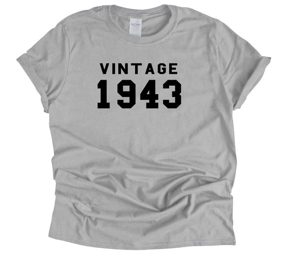 76th Birthday Gift - I'm Not Old I'm Classic Car 1943 Tshirt 76th Birthday Gift - I'm Not Old I'm Classic Car 1943 Tshirt