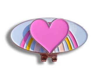 Rainbow Magnetic Golf Ball Marker Hat Clip for Women