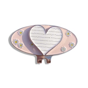 Floral Magnetic Golf Ball Marker Hat Clip for Women