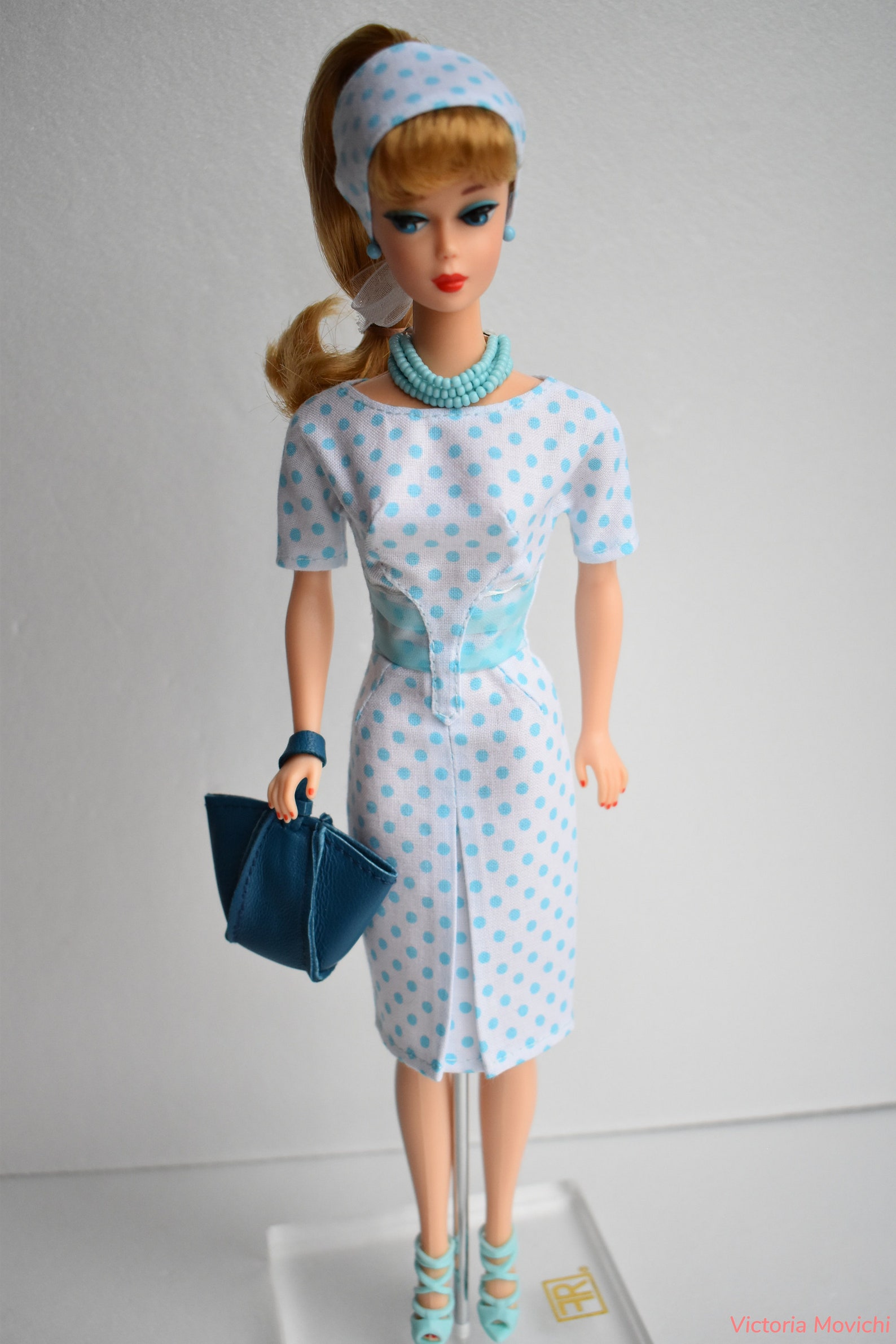 Polka Dot Outfit for Barbie Vintage Dolls 12 Inch Barbie - Etsy