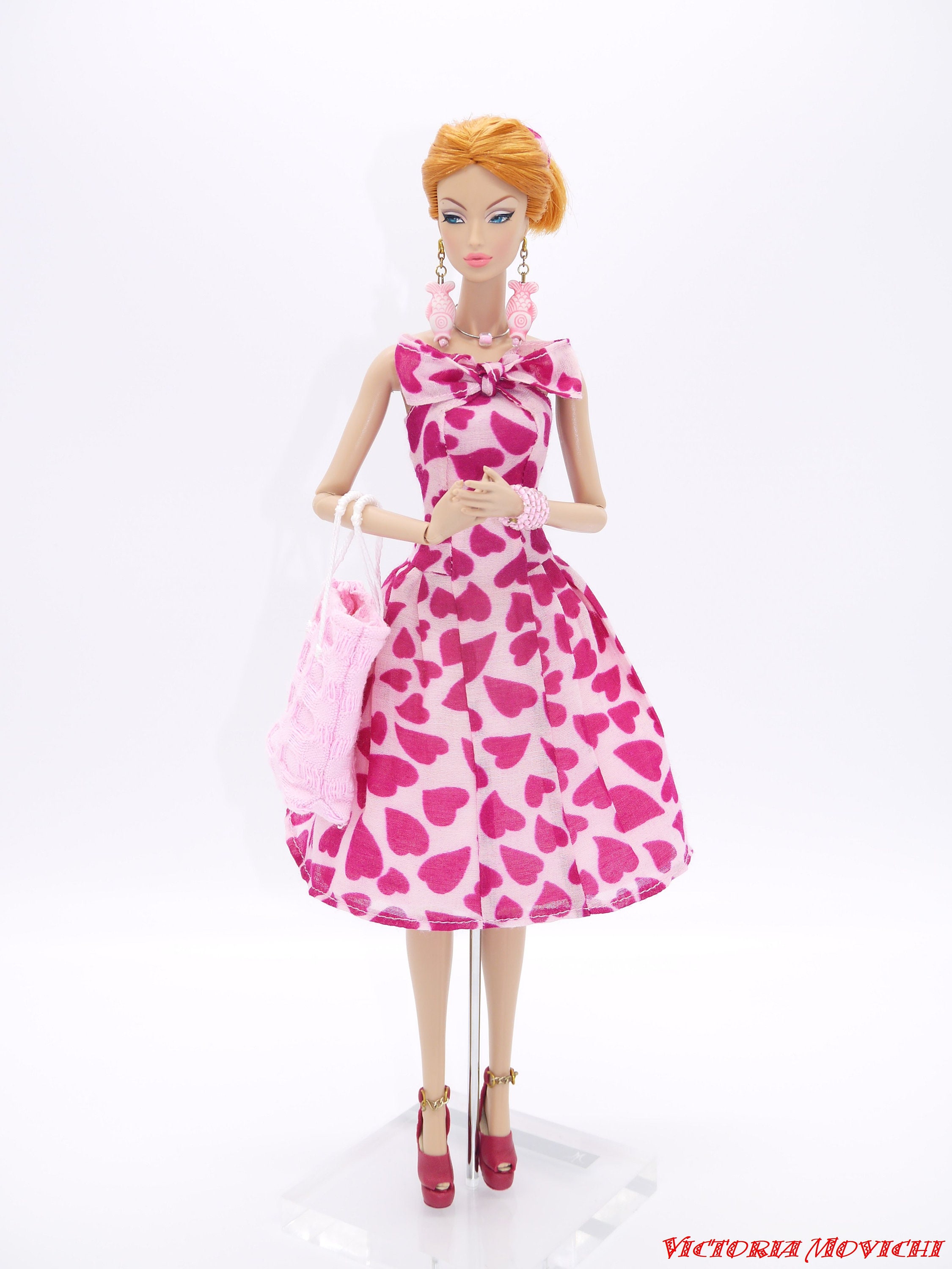 Lined Dress For Barbie Fashion Royalty Poppy Parker Dolls Etsy