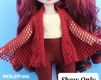 MelodyPanic Creations: "Granny" Shaw | Rainbow High | Doll Clothes | Comfy | Old | Coverup | Fashion | Winter |