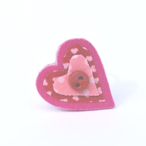 Pink Heart Ring