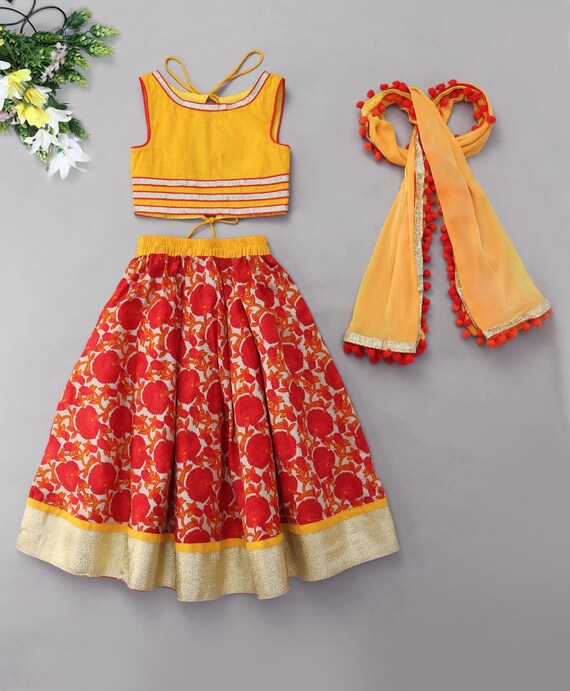 choli dress for girl