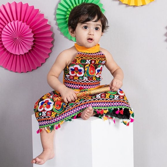 dandiya dress for baby girl