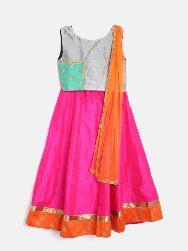 simple lehenga choli for girls