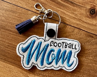 Chaveiro Mãe do Futebol, Etiqueta para Mochila Mãe do Futebol