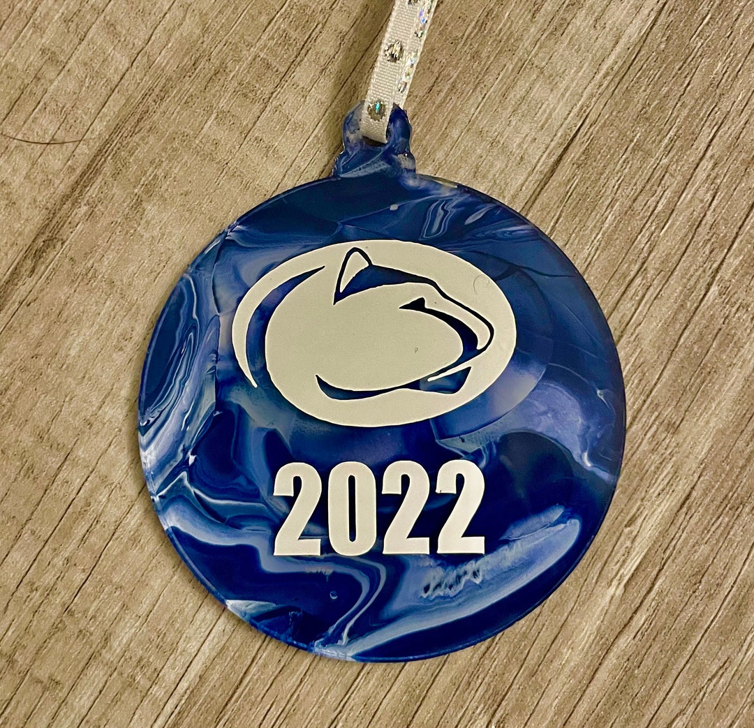Penn State Christmas Ornament Christmas Ornament Nittany Etsy