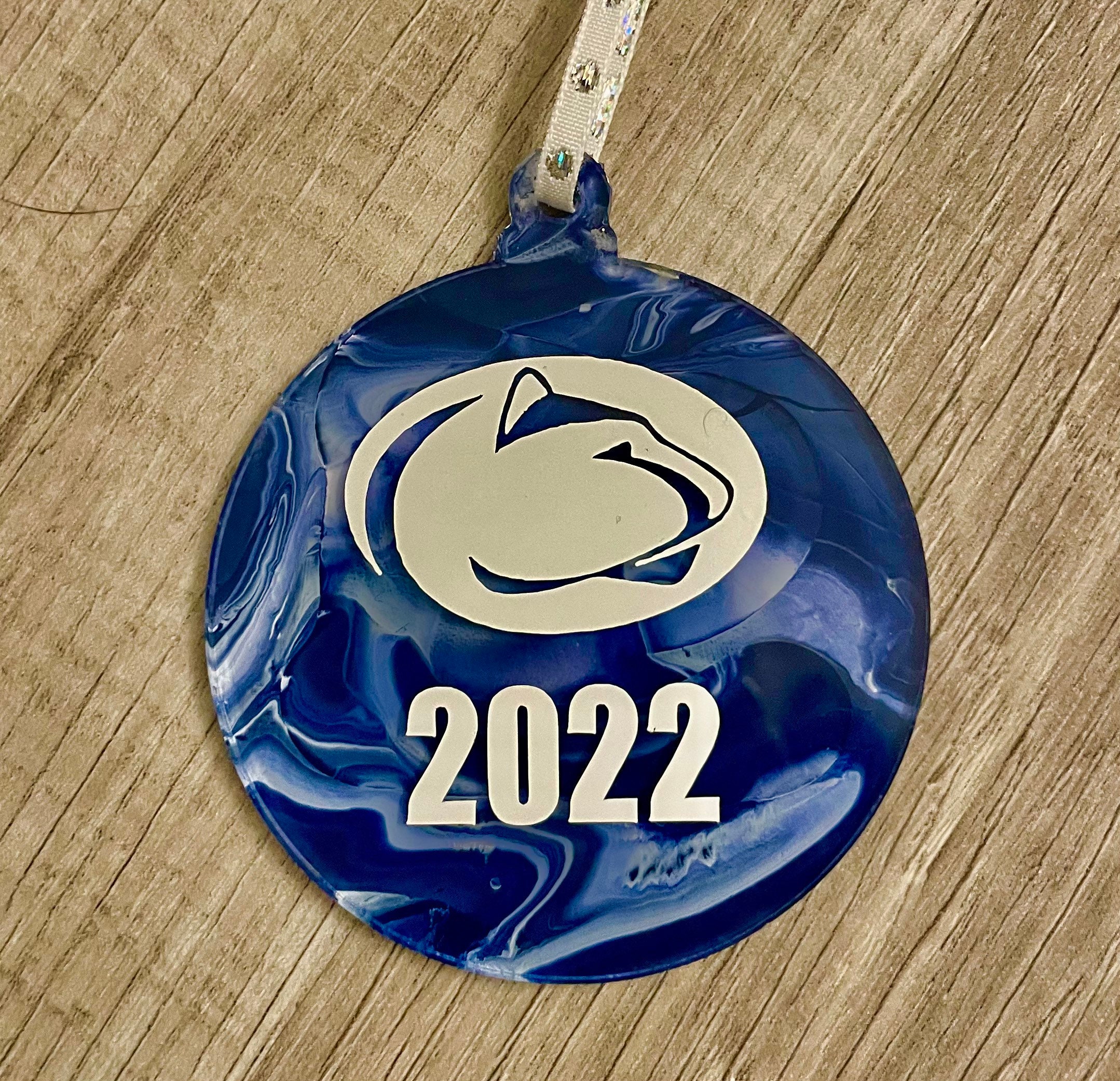 Penn State Christmas Ornament Christmas Ornament Nittany Etsy
