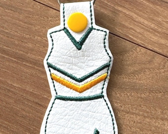 Cheer Cheerleader Cheerleader Uniform Schlüsselanhänger, Cheer Rucksack Anhänger