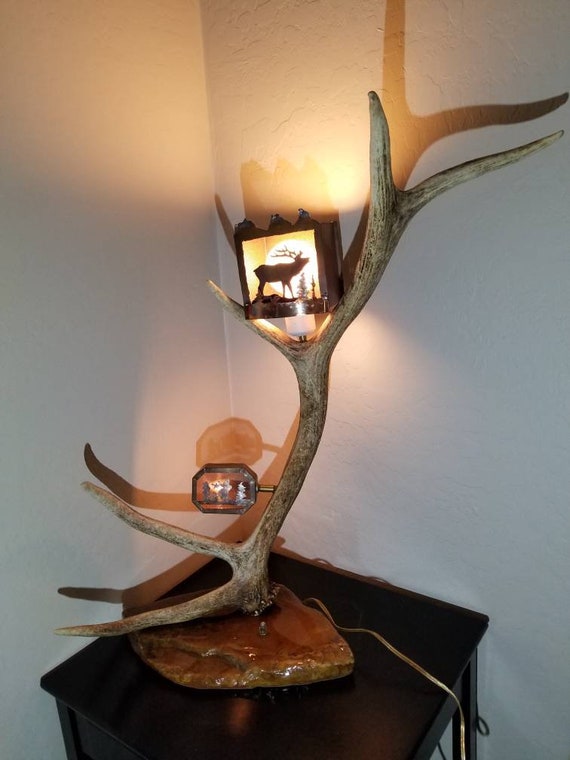Custom Elk And Deer Antler Lamps Custom Elk And Deer Antler Lamps, Deer Horn Lamps