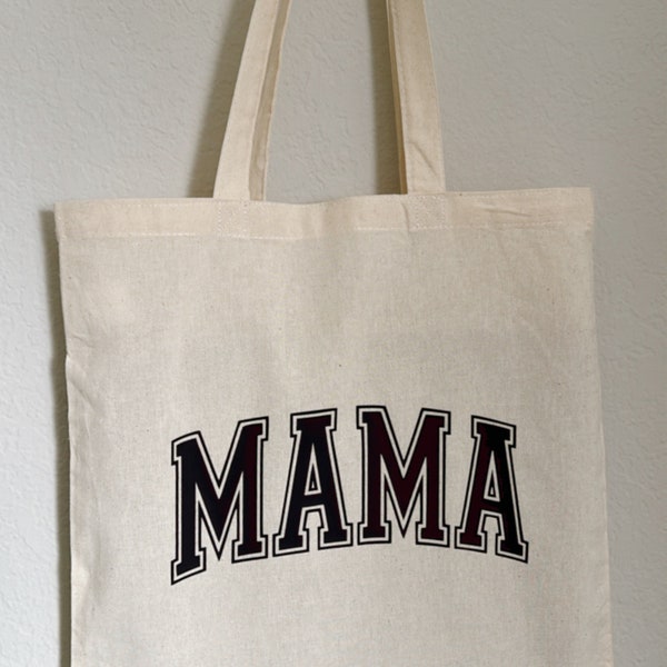 Mama tote bag | aesthetic mom | cool mom tote bag | tote bag | gifts for her | gifts for mom | Mother’s Day gift