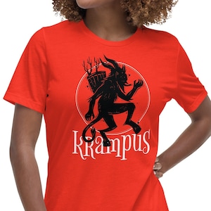 Women&#39;s Relaxed T-Shirt Krampus