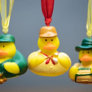 Rubber Duck Camping Ornament