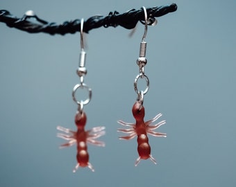 Miniature Ant Earrings, Insect Earrings