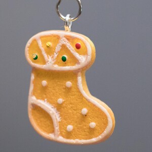 Frosted Christmas Cookie Earring- Single Earring mix and match