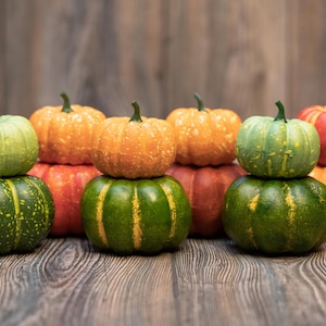 Stacked Foam Pumpkin Decor: Farmhouse Fall Decorations