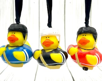 Ice Hockey Rubber Duck