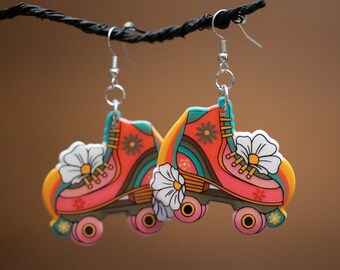 Roller Skate Earrings- Skate Jewelry