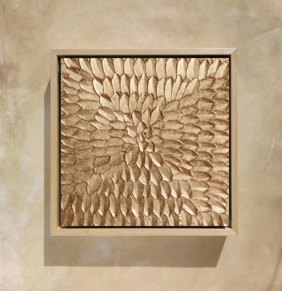Textured Metallic Wall Decor Small Space preview