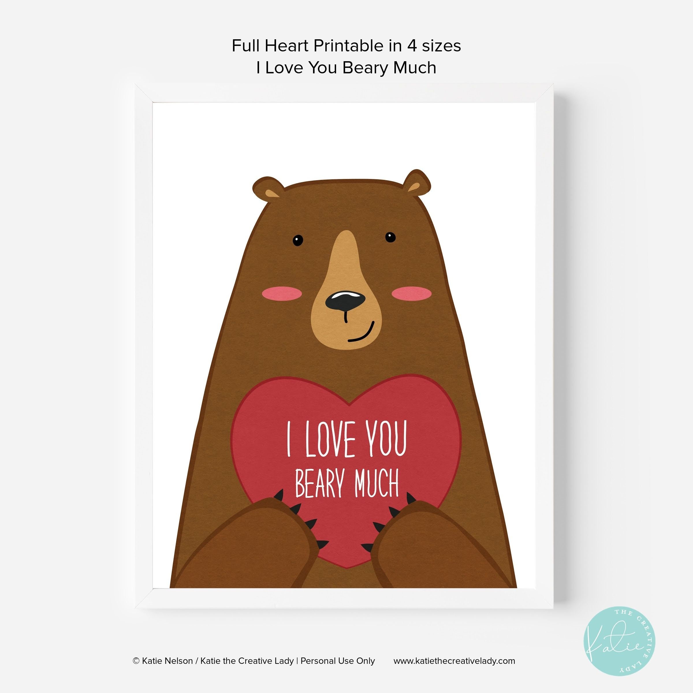 Full Heart Love You Beary Much - Il Fullxfull.3123008435 42vo 