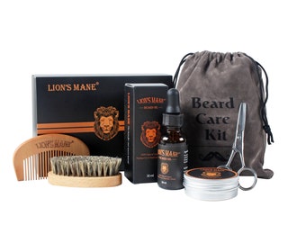 lion beard grooming kit