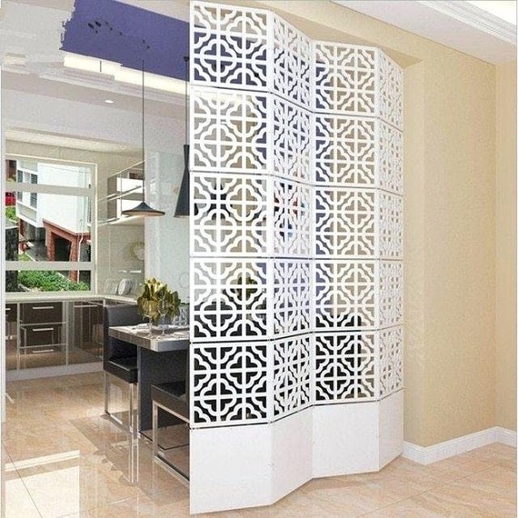 Custom Decorative Screen Divider System for Walls Dividing Etsy