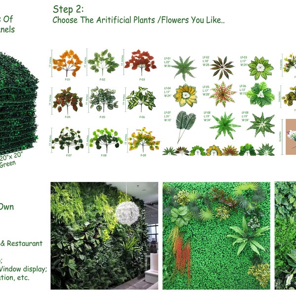 Outdoor Artificial Plants Uv Protected - Etsy