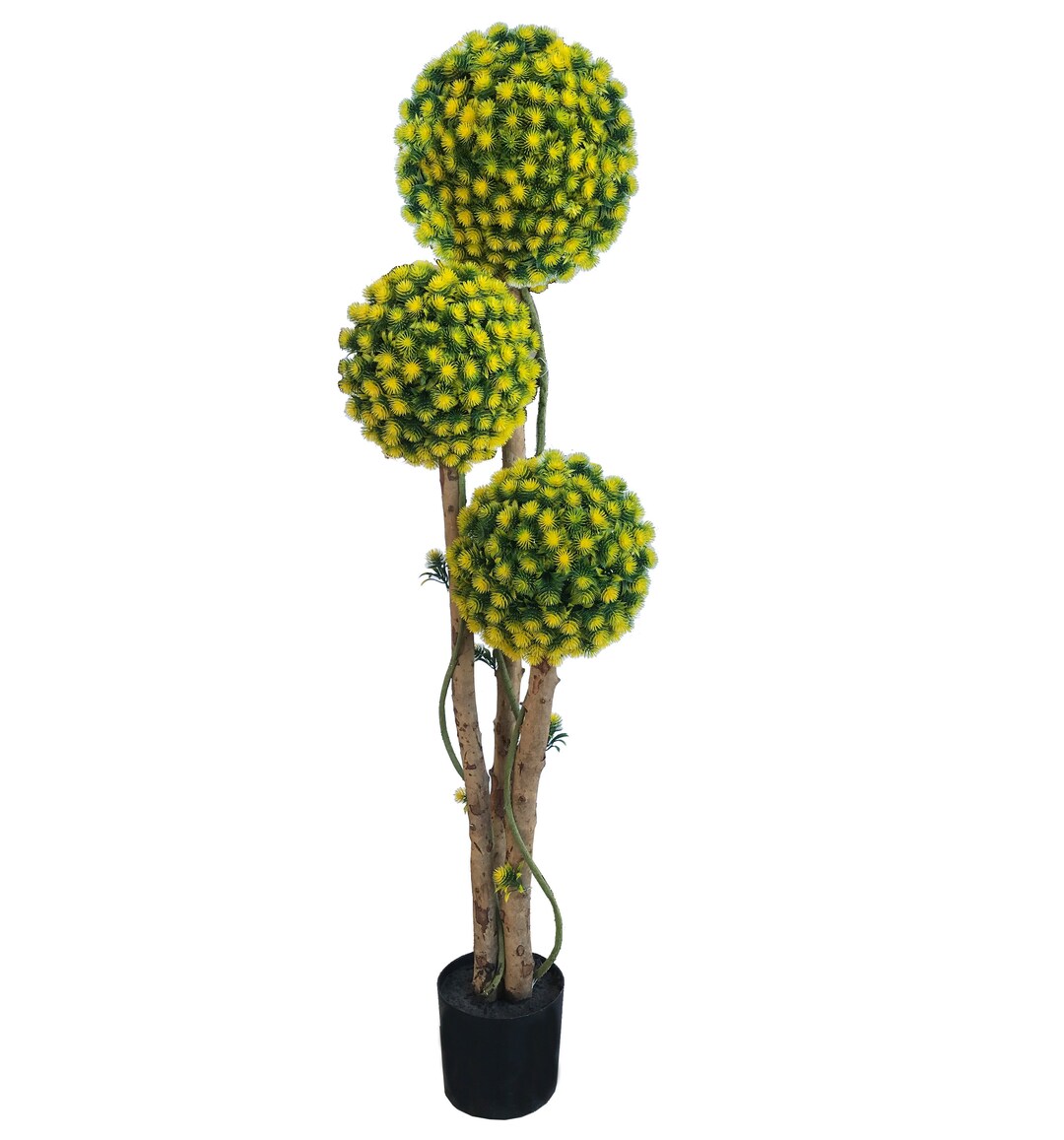 Artificial Topiary Tree, Faux Tree, Artificial Flowers, Artificial