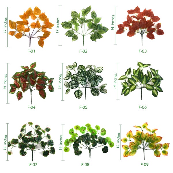 Faux Outdoor Plants Etsy