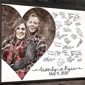 Rustic Wedding Guest Book Alternative Rustic Wedding Decor - Etsy