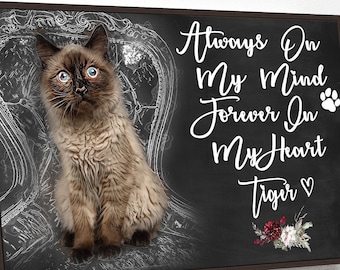 Custom Pet Portrait Pet Memorial Gift Cat Memorial Gift Loss Of Dog Memorial Gift Dog Mom Sympathy Gift Personalized Pet Remembrance Gift