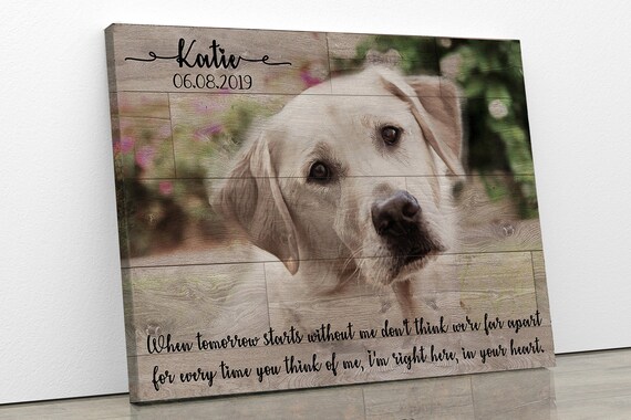 etsy dog memorial gifts