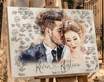 Wedding guest book alternative ideas custom for wedding guestbook sign in wooden personalized bridal shower rustic vintage frame painting