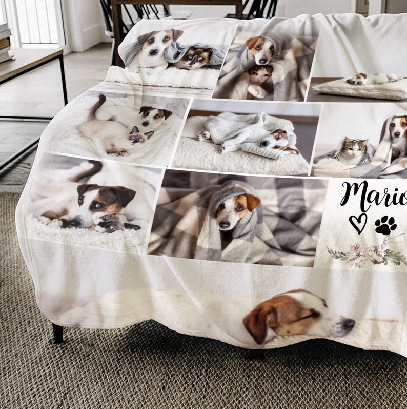 Personalized Blanket and Throw Mothers Day Gift from Daughter Custom Photo Blanket Gift for Mom Gift Ideas Grandmother Gift for Grandma Gift image 9