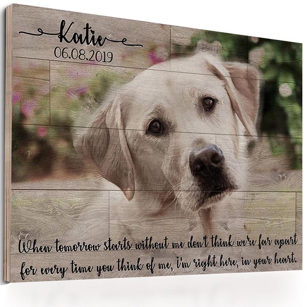 Custom Pet Portrait Unique Gift Dog Memorial Gift Best Gift Personalized Gift for Pet Sympathy Gift Pet Loss Gift Dog Loss Bereavement Gift