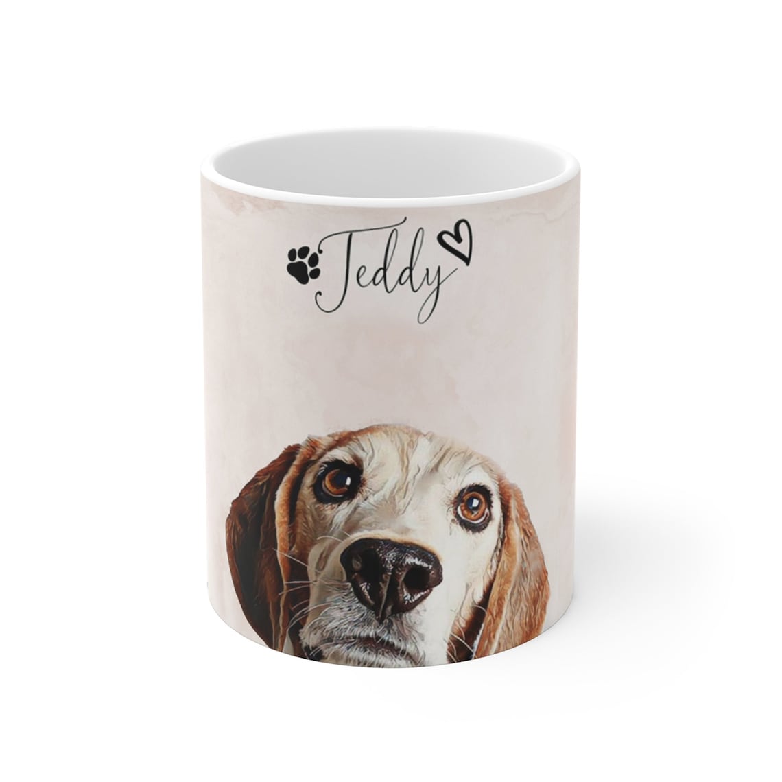 Custom Pet Coffee Mug Dog Photo Mug Dog Lover Coffee Mug Etsy
