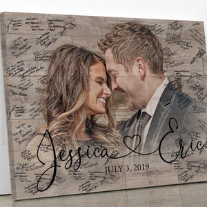 wedding guest book alternative sign wedding decor personalized guest book photo wedding guestbook alternative ideas wood wedding decorations image 9