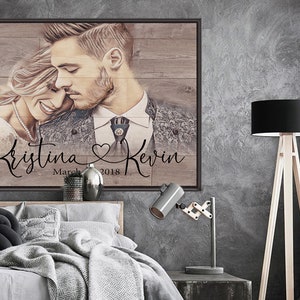 Personalized Gift for Men Gift Personalized Art Custom Canvas Art Personalized Gift for Husband Gift Personalized Gift for Boyfriend Gift image 10