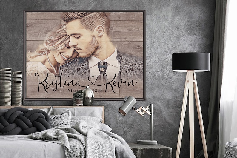 Personalized Gift for Men Gift Personalized Art Custom Canvas Art Personalized Gift for Husband Gift Personalized Gift for Boyfriend Gift image 10