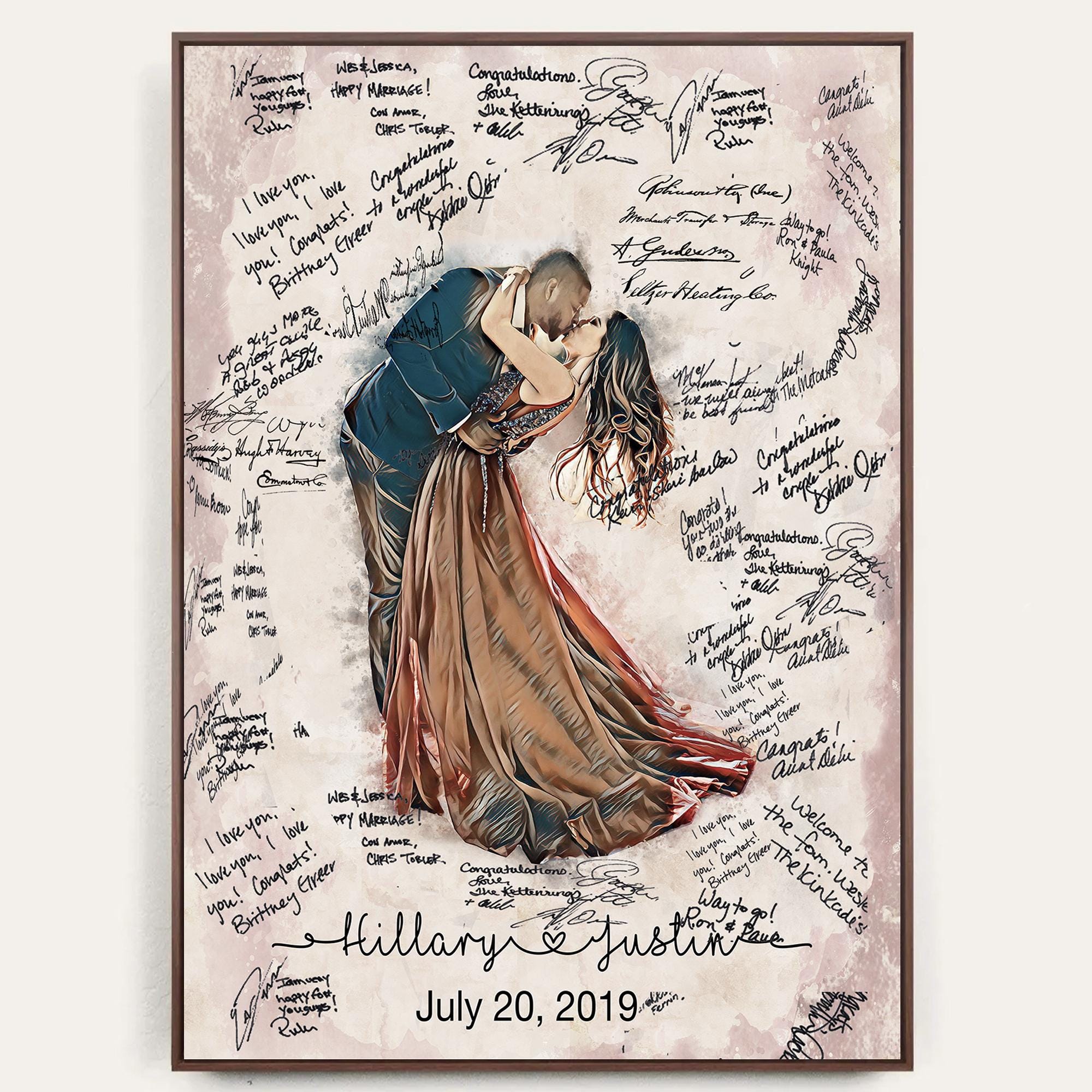 Illustrated Photo Guestbook